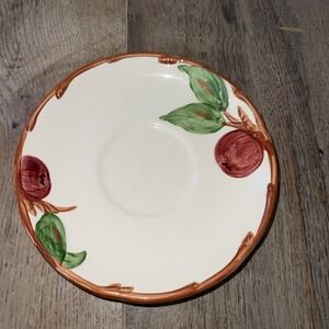 Vintage Franciscan Desert Rose‎ Earthenware Coffee Tea Saucer Made in USA stamp